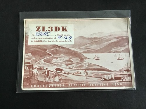 Vintage qsl radio - vintage,