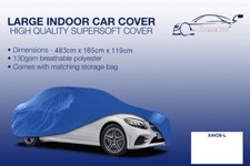 Large blue Indoor Car Cover