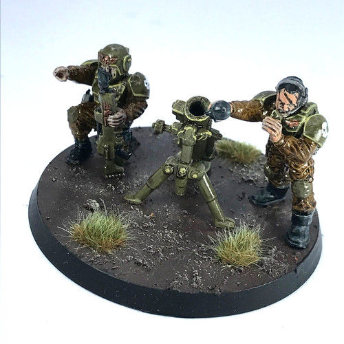 Imperial guard cadian mortar - guard,