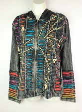 Hippy Boho Hoodie Patchwork