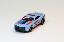 Hot Wheels HWPD Camaro SS Police Car 1:64 Light Blue Diecast 2010 Mattel T9579