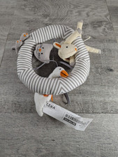 Retired IKEA Leka Cot Mobile Baby Nursery Neutral Crib Mobile Cat, Lamb, Goose