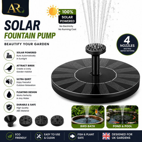 Solar powered floating pump - solar,