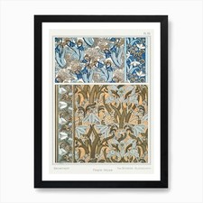 Snowdrop From The Plant And Its Orn Framed Wall Art Poster Canvas Print Picture