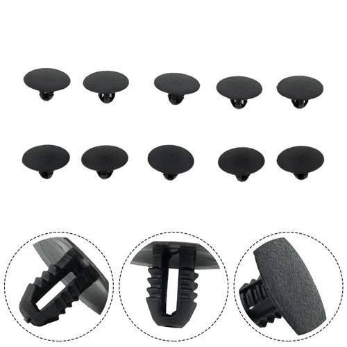 Plastic fastener black - plastic,
