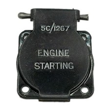 RAF Ww2 5C 1267 Starter Button Flap .  Used On Spitfire/Lancasters Etc.