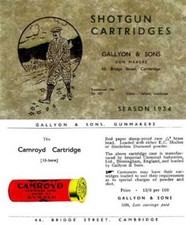 Gallyon ammunition catalog - gallyon,