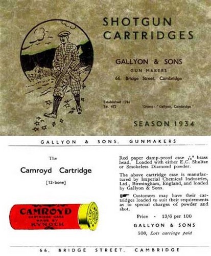 Gallyon ammunition catalog - gallyon,