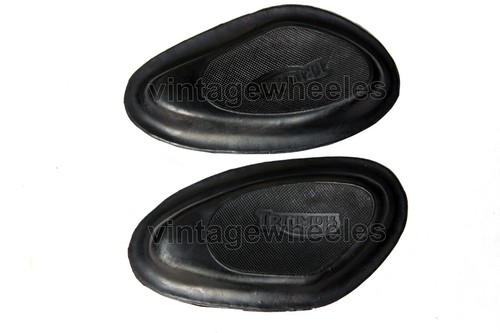 For triumph pair black rubber - pair,