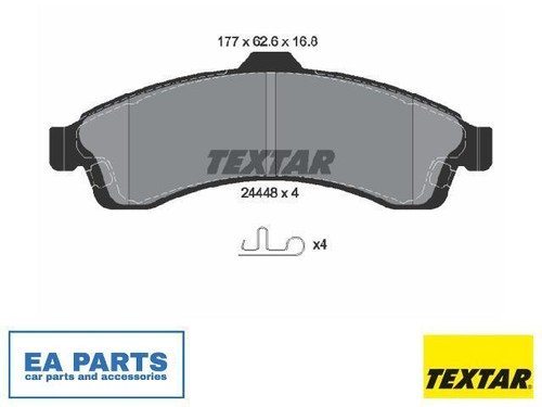 Brake pad set - brake, disc