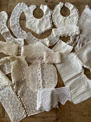 Antique french lace job - antique,
