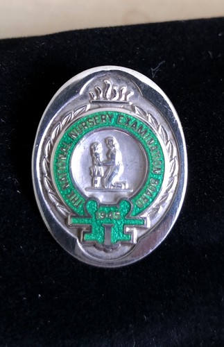 Sterling silver enamel nursing - sterling,