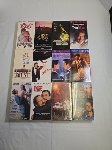 Vhs video tape lot - lot, 12