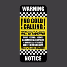 No Cold Calling No Canvassers