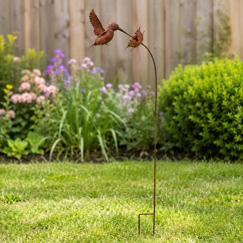 Elegant metal hummingbird - elegant,