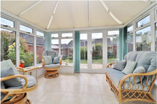 Conservatory Sofa & 2 chairs & 2 coffee tables