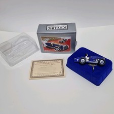 Schylling Speedway Racer Classic Wind-Up Tin Car Driver Blue Original BOX