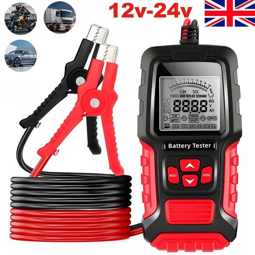 12v 24v car battery - 12v, tester