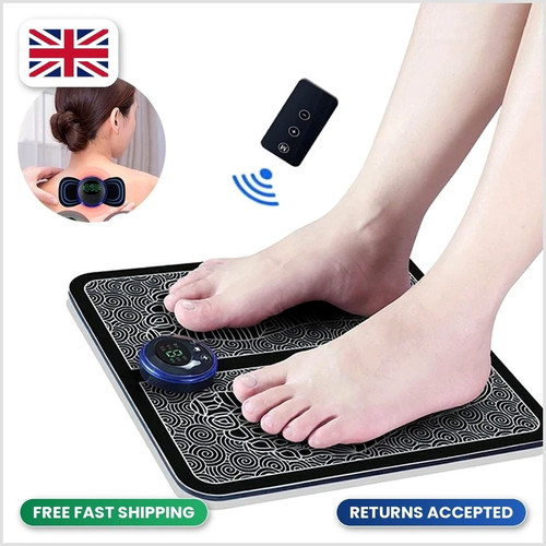 Electric foot massager pad ems - foot,