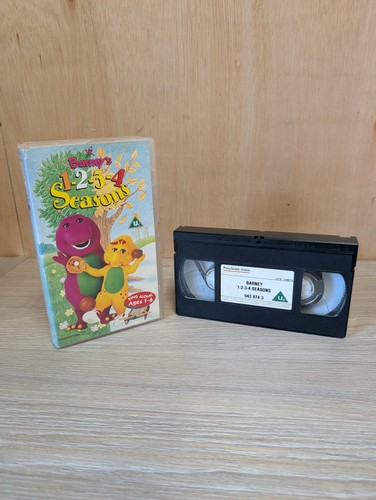Barney 4 seasons - barney, vhs