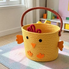 Cute Chick Easter Basket Kids