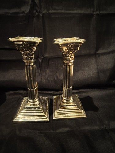 Pair antique corinthian - pair,