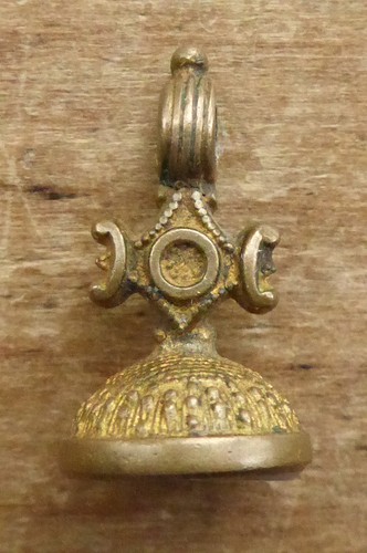 Antique victorian intaglio wax - victorian,