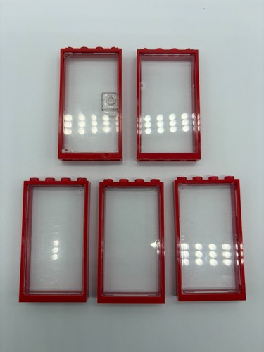Lego red framed - 4, &