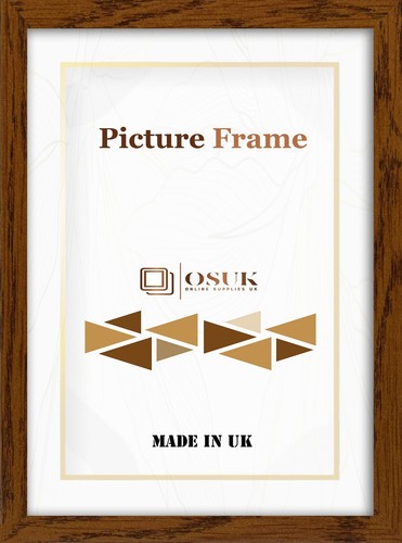 Oak photo frame dark - oak,