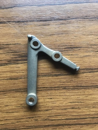 Carburettor brass jet lever - su,
