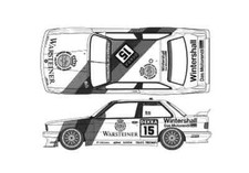 A4 Photo Blueprint BMW M3 E30