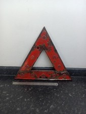 VINTAGE  WARNING TRIANGLE