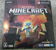 PS Vita Minecraft Special Edition ps vita 2000 Console Box Pouch complete 