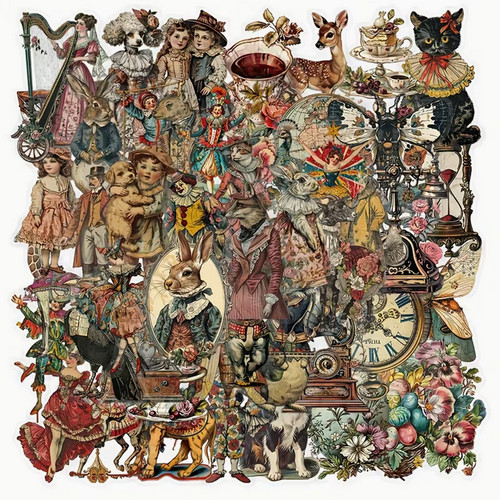 Victorian vintage cartoon - vintage,