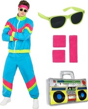 Men`s Bright 80`s Tracksuit