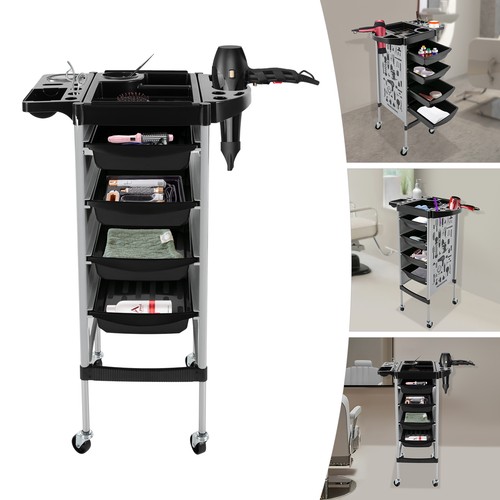 Hairdressing trolley tier - hairdressing, 5-tier