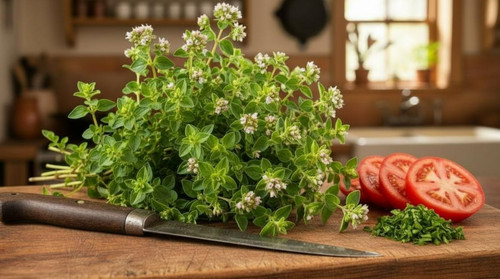 Greek oregano plants - greek,