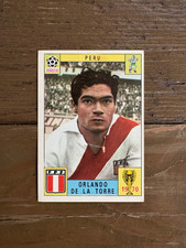 world cup 1970 panini mexico 70 - red/black original - De La Torre