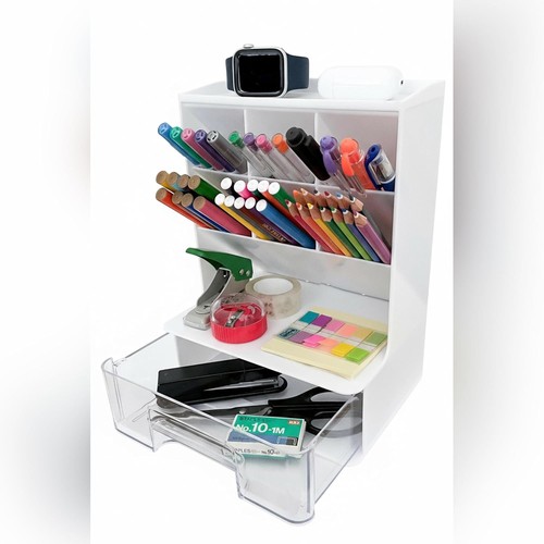Advexgp white desk organiser - advexgp,