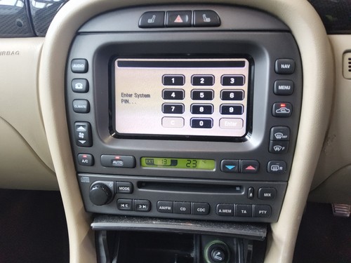 Jaguar type audio sat - jaguar, nav