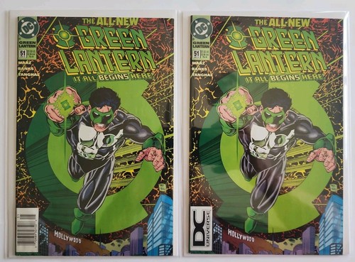 Green lantern newsstand - #51, newsstand&dc