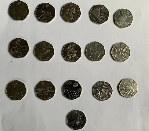 London olympic 2012 - olympic, coins