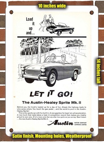 Metal sign 1963 austin - -,