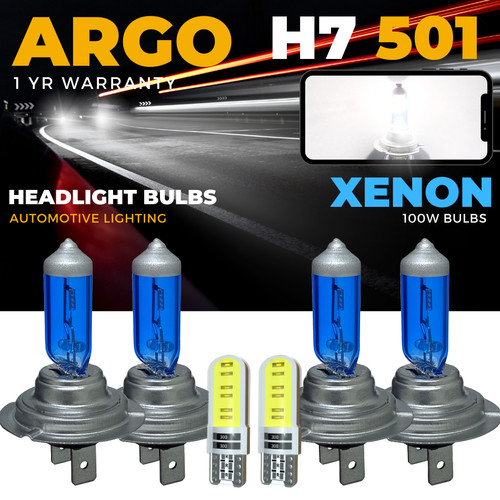 White xenon headlight bulbs - headlight,