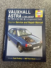 Vauxhall Astra Belmont Haynes