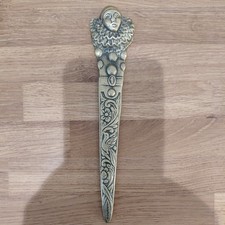 VINTAGE Solid BRASS PIERROT