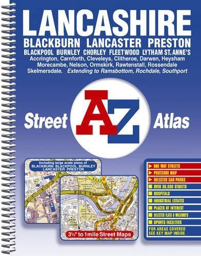 Lancashire street atlas - lancashire,