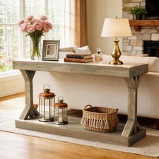 47" Long Console Table Solid