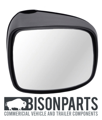 Heated wide angle mirror head - angle,
