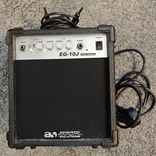 Acoustic solutions 10j - solutions, eg-10j